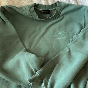 White Fox Boutique oversized Crewneck